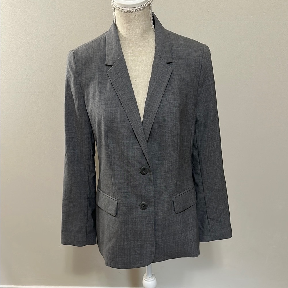 J. Jill Charcoal Blazer